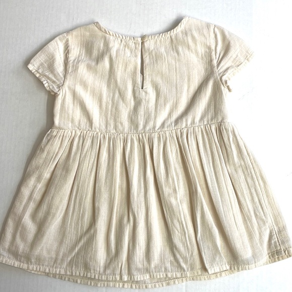 Gap Baby Toddler Girl Embroidered Boho Peplum-like Top, Size 2 Years - Picture 4 of 6